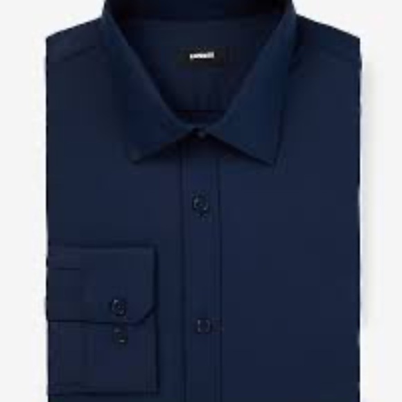 Express Other - Express Men's Extra Slim Navy Blue Shirt size Small
